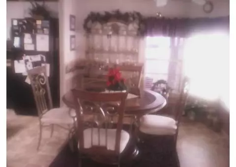 Dining Room Table & Chairs and Server